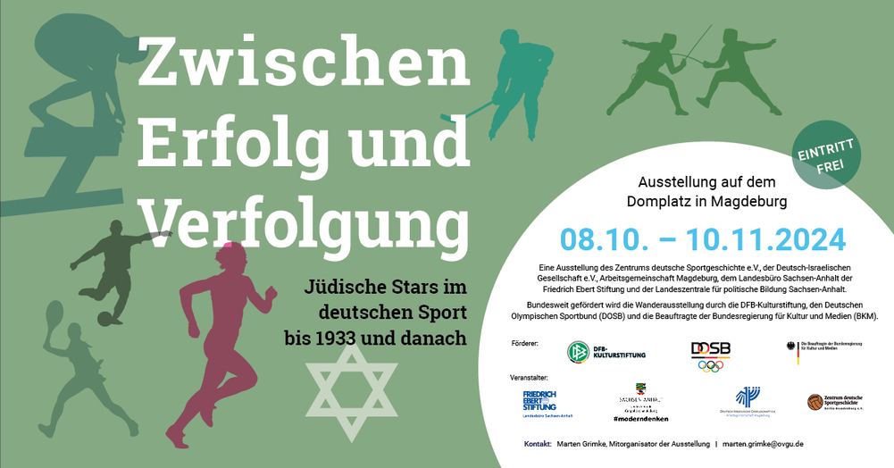 Ausstellung „Zwischen Erfolg und Verfolgung“ auf dem Domplatz